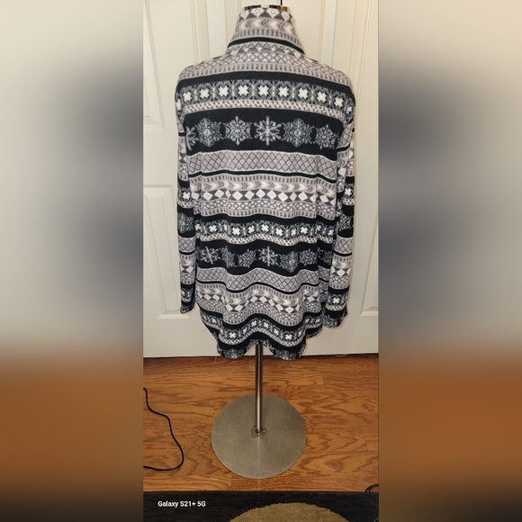 Cabin Creek Fleece Jacket 1X - Picture 3 of 3